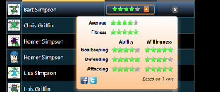 An image showing your score.
